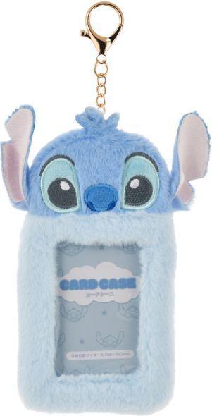 Produktbild Disney Stitch Kartenhalter mit flauschigem Schlüsselanhänger