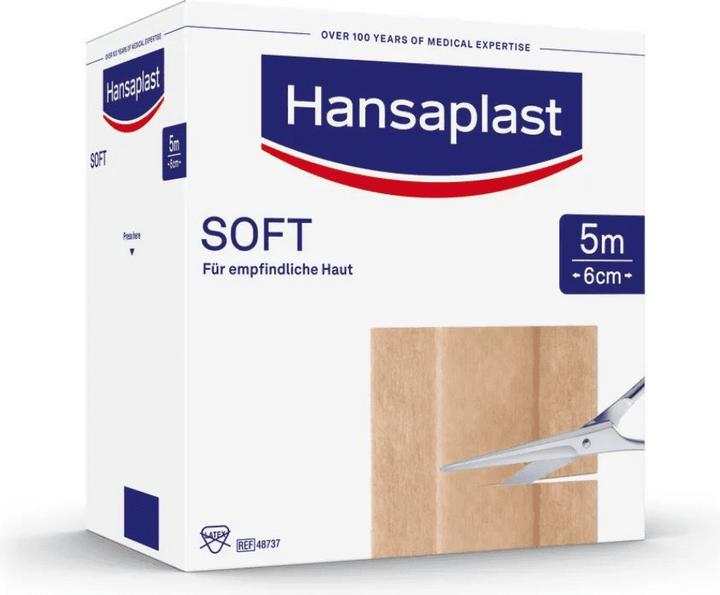 Produktbild BSN Hansaplast® Soft Wundverbände 5 m x 8 cm (1 x)