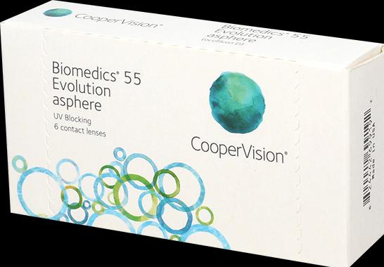 Immagine prodotto Biomedics 55 Evoluzione (6 Pezzo/i, Obiettivo mensile, Sferico)
