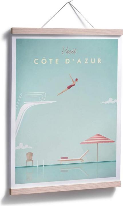 Actual product image Trenddeko Rivers - Côte d'Azur (60 x 80 cm)