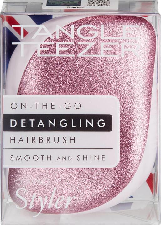 Actual product image Tangle Teezer TangleTeezer Compact Styler, Candy Sparkle, pink