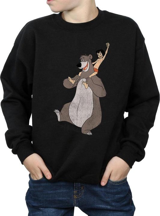 Immagine prodotto Disney Felpa Boys Classic Mowgli And Baloo (152, 158)