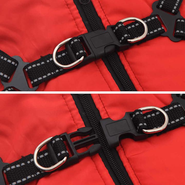 Image du produit VidaXL Manteau pour chien avec harnais Imperméable Réfléchissant (32, Manteau pour chien)