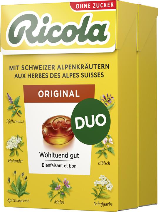 Image du produit Ricola aux herbes bonbons aux herbes sans sucre box pastilles