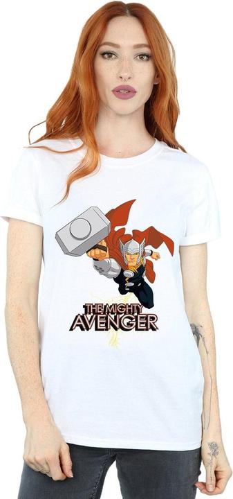 Produktbild Thor The Mighty Avenger Baumwolle Boyfriend TShirt (3XL)