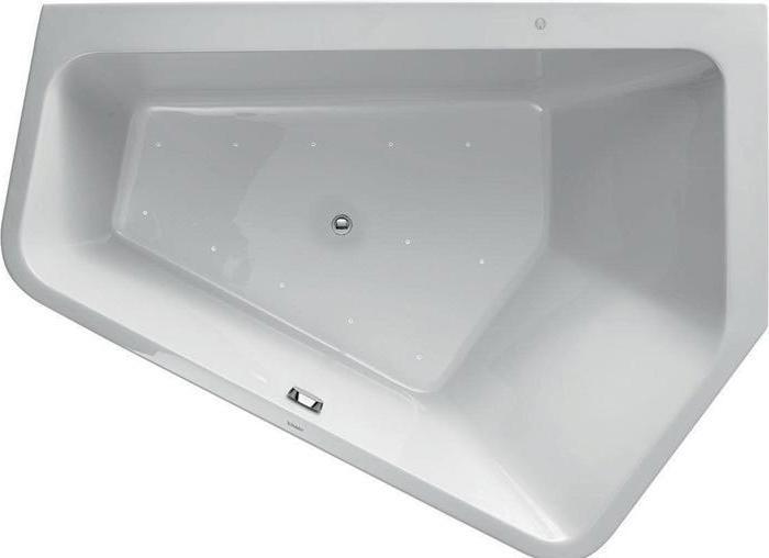 Image du produit Duravit Baignoire balnéo PAIOVA 5 angle droit 267 l 1900x1400mm we Air-System (267 l, 190 cm, 140 cm)