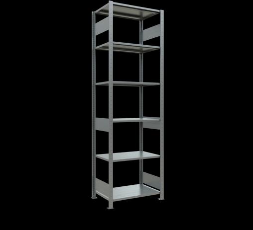 Actual product image Schulte Lagertechnik MULTIplus150 basic racking system with length ledgers