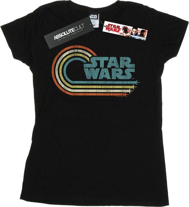 Star Wars Retro Wave Logo TShirt (XXL)