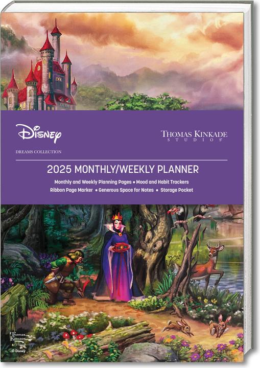 Actual product image Thomas Kinkade: The Disney Dream Collection - Monthly and weekly planner 2025 (German)