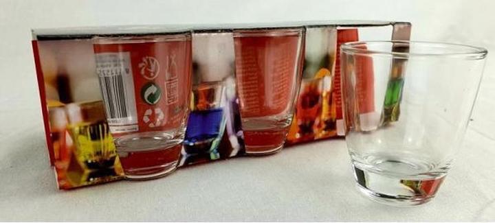 Productafbeelding alpina Shotglaasjes 45 ml 6 stuks. (0.45 dl, 6 x, Borrelglas)