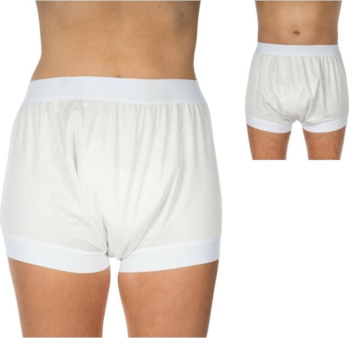 Image du produit Suprima Slip PU à enfiler pour femmes et hommes blanc (1 x, Mini)