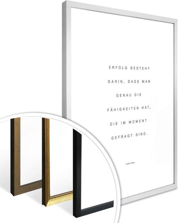 Actual product image Trenddeko Success consists in... (60 x 80 cm)