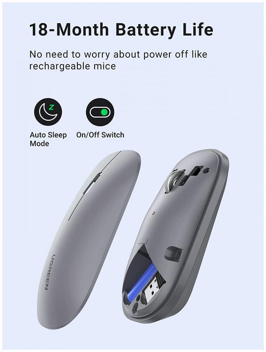 Produktbild Ugreen Wireless mouse MU001 (Kabelgebunden)
