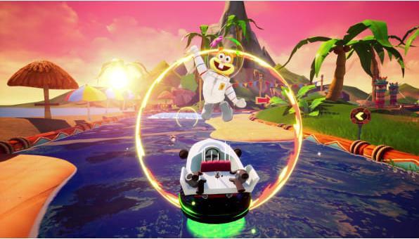 Actual product image GameMill Entertainment Nickelodeon Kart Racers 3: Slime Speedway (PS4, DE)