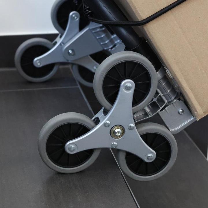 Actual product image Dönges Stairclimber sack truck up to 75 kg black/grey (75 kg)