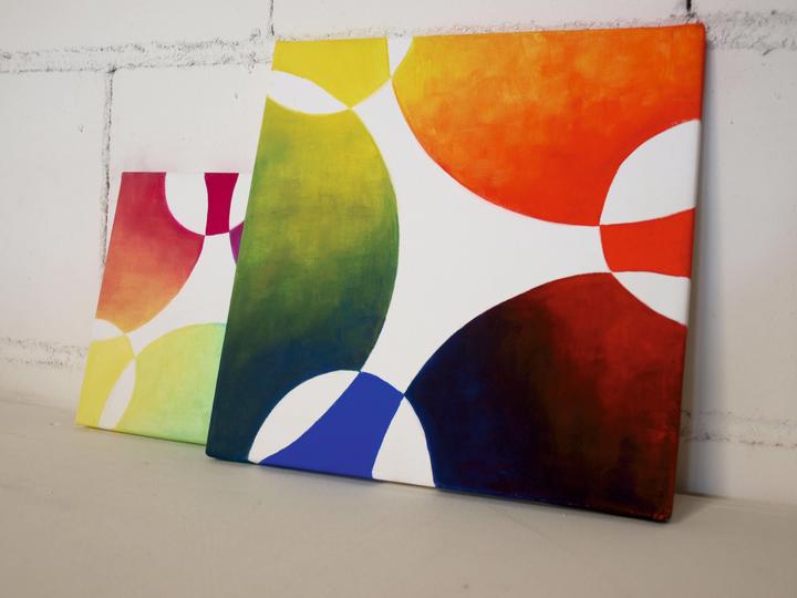 Immagine prodotto Solo Goya Set di 10 pezzi in acrilico (Nero, Bianco, Vera arancia, Blu oltremare, Ossido marrone scuro, Giallo-verde, 1000 ml)