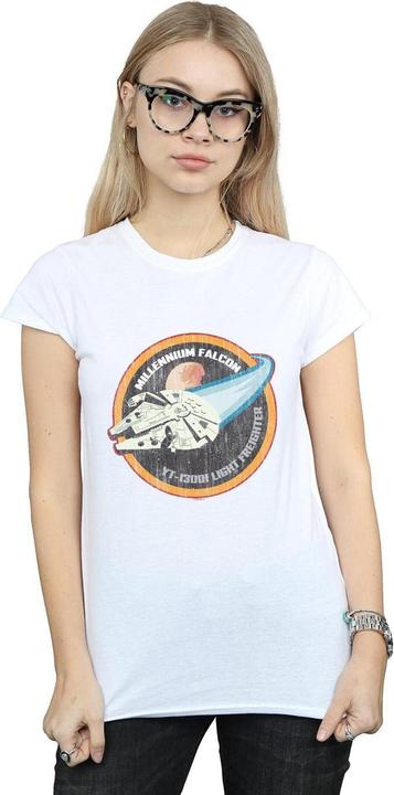 Produktbild Star Wars Millennium Falcon Badge TShirt (XL)