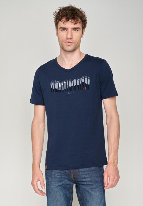 Produktbild Greenbomb Nature Forest Couple Peak T-Shirt (M)