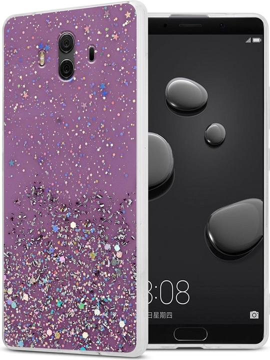 Viola con glitter