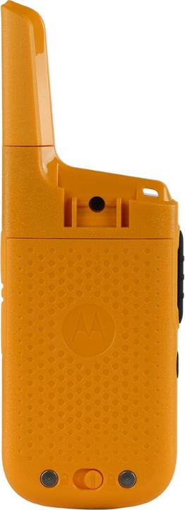 Actual product image Motorola T72 walkie talkie, 16 channels, yellow (8 km)