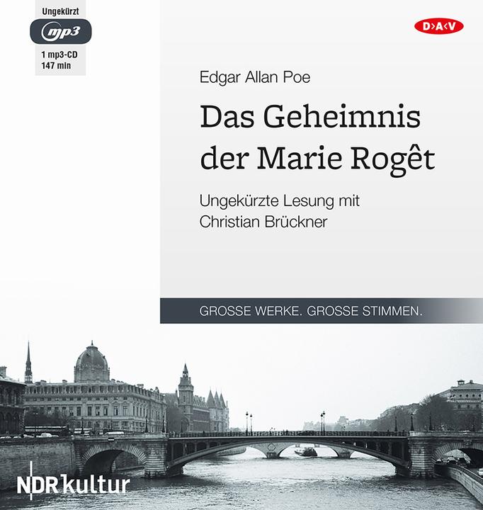 Image du produit Le mystère de Marie Roget (Edgar Allan Poe, Allemand)