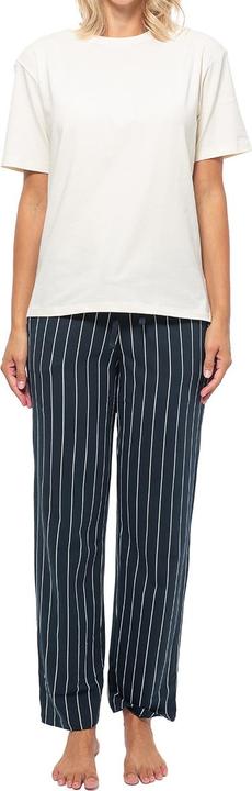 Cream, Blue striped