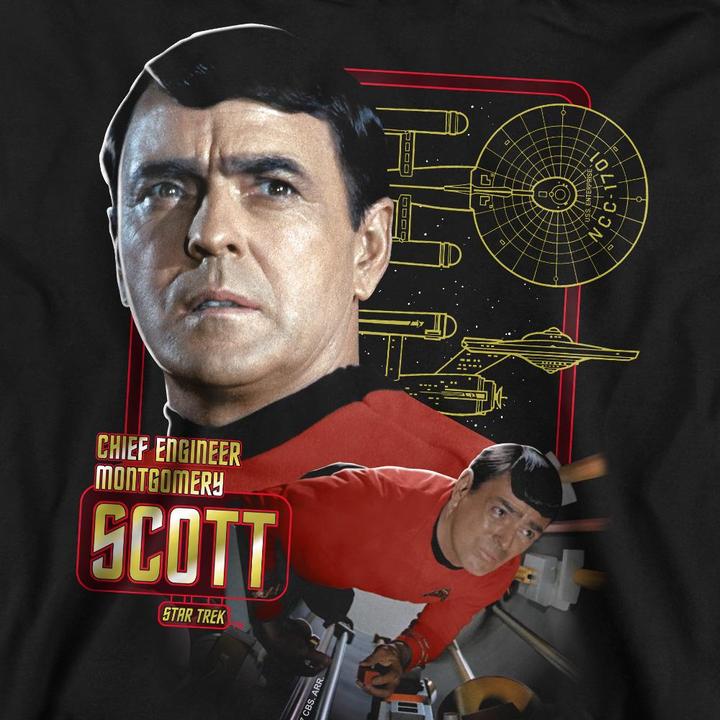 Actual product image Unisex Adult Chief Engineer Scott Sweatshirt (XL)