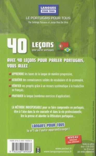 Actual product image 40 leçons pour parler portugais (French, Collectif, 2009)