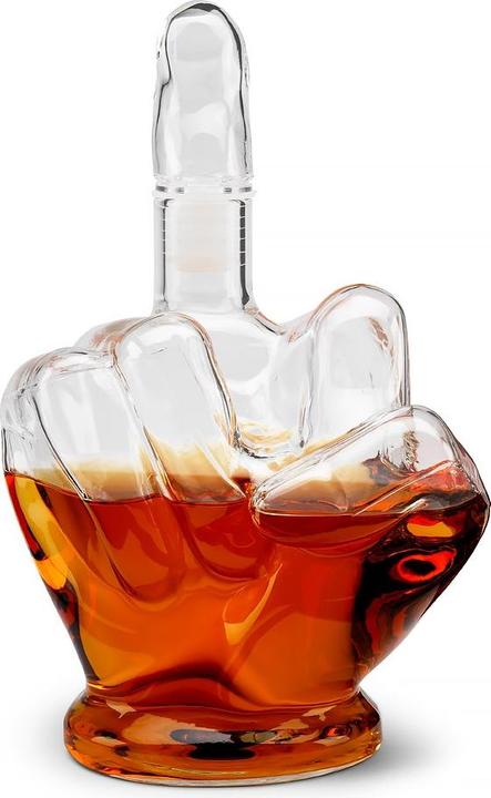 Image du produit TOP Carafe à whisky Doigt du milieu (1 l)