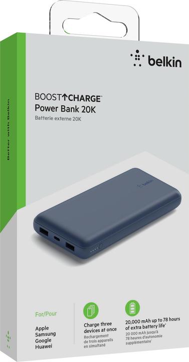 Produktbild Belkin BoostCharge (20000 mAh, 15 W, 74 Wh)