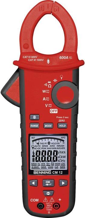 Produktbild Benning Stromzange CM 12 Kalibriert na (CAT IV 600V)