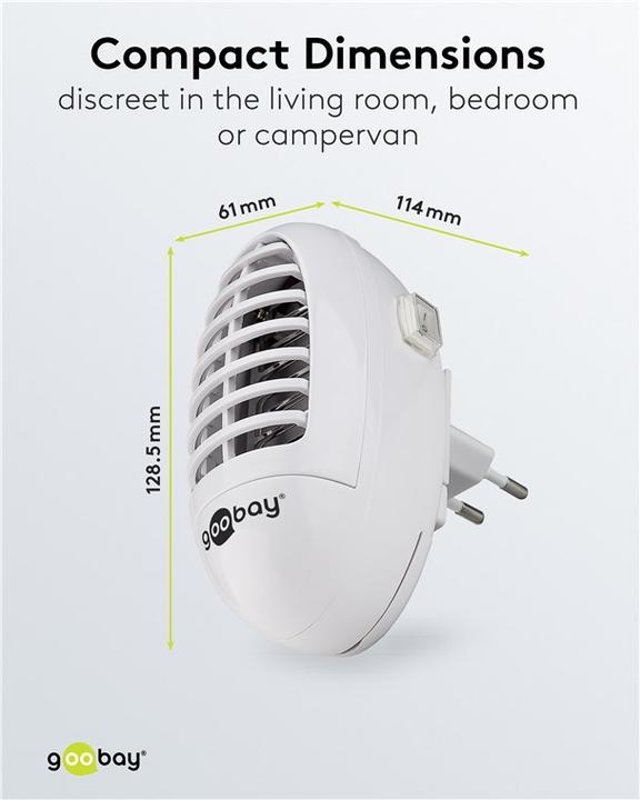 Image du produit Goobay Tueur d'insectes à LED UV