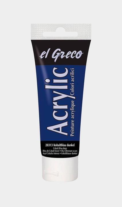 Immagine prodotto Kreul el Greco Acrilico (Blu cobalto-scuro, 75 ml)