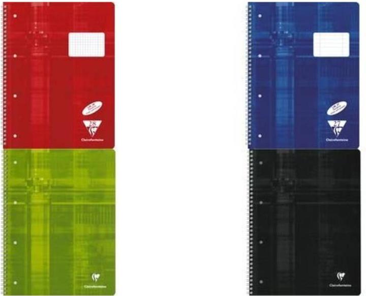Image du produit Clairefontaine Cahier à spirales A4 blanco (A4, Blanc, Couverture rigide)