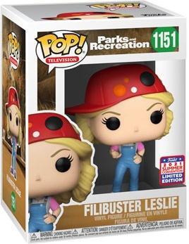 Actual product image Funko POP! Parks and Recreation Filibuster Leslie