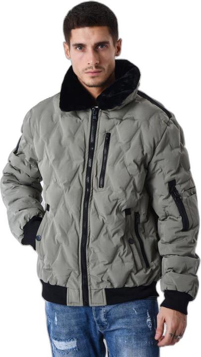 Actual product image Project X Paris Furry aviator collarPuffer Jacket (M)
