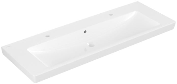Villeroy & Boch Doppelwaschtisch Subway 2.0 130 cm wei 7176D201 (470 mm, 1300 mm)