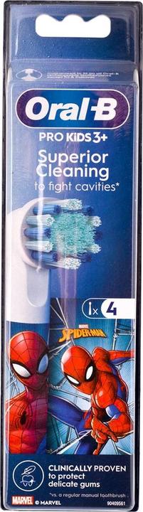 Image du produit Oral-B Têtes de brosse pour enfants Spider-Man (4 x)