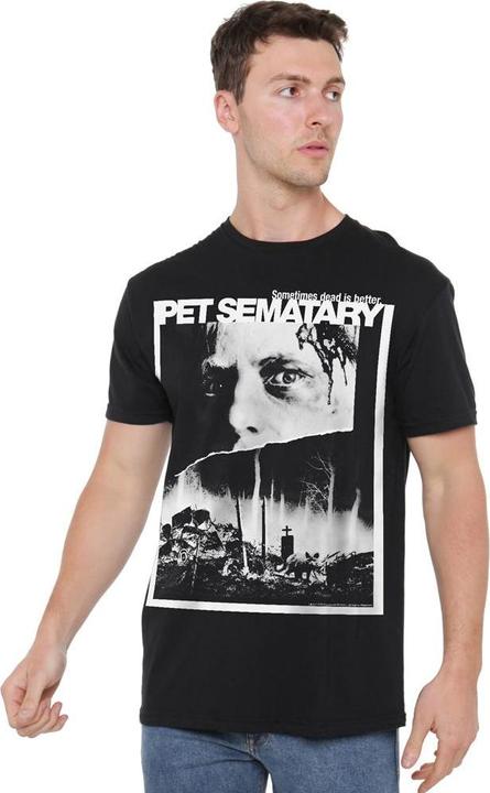 Actual product image Pet Sematary Mens Poster T-Shirt (3XL)
