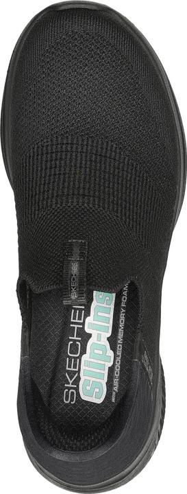 Actual product image Skechers 149708/BBK Ultra Flex 3.0-Cozy Streak Women's Sneaker Sneakers Slippers VEGAN black (39)