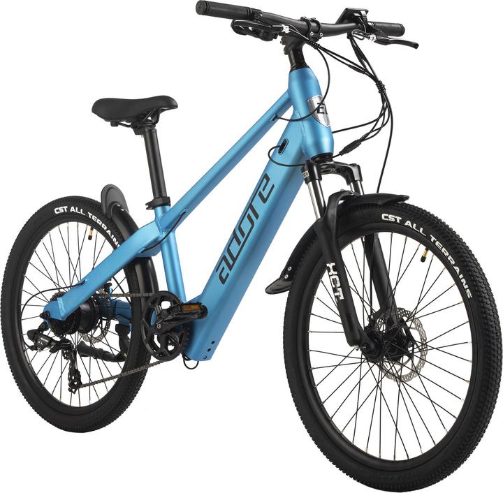 Image du produit Adore E-Bike pour enfants 24" Alu Kids Citybike KS-240 moteur arrière 30NM / 10,4Ah bleu glacé mat (30 cm)