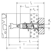 Actual product image Fischer Plasterboard anchor (10 pcs.)