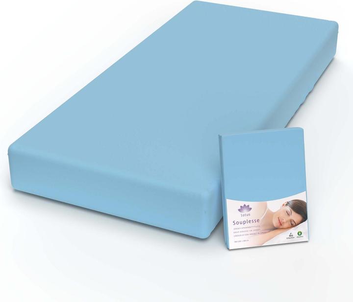 Produktbild Lotus Bettwaren Jersey Fixleintuch Souplesse (90 x 200 cm)