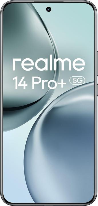 Immagine prodotto realme 14 Pro+ (512 GB, Grigio scamosciato, 6.83", Doppia SIM, 50 Mpx, 5G)