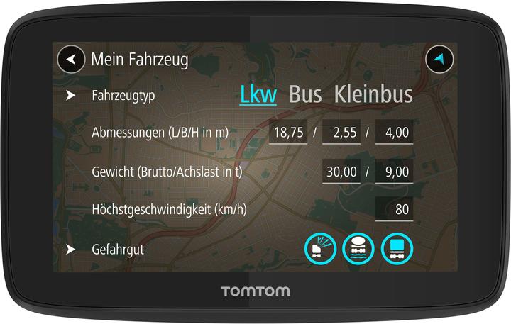 TomTom GO Professional 520 EU (5")