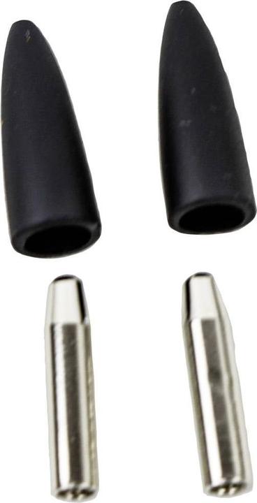 Actual product image Testboy Screwable test probes Professional test probe set Black, silver 1 set (Test prod)