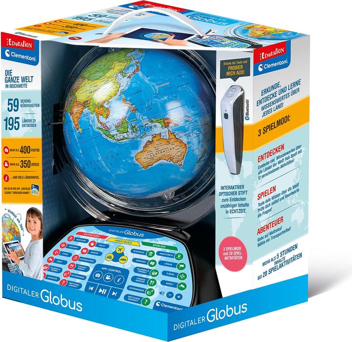 Produktbild Clementoni Digitaler Globus