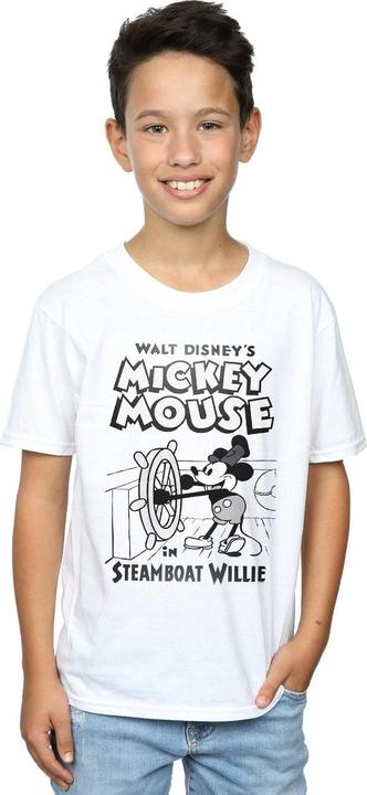 Produktbild Disney Mickey Mouse Steamboat Willie TShirt Jungen (140, 146)