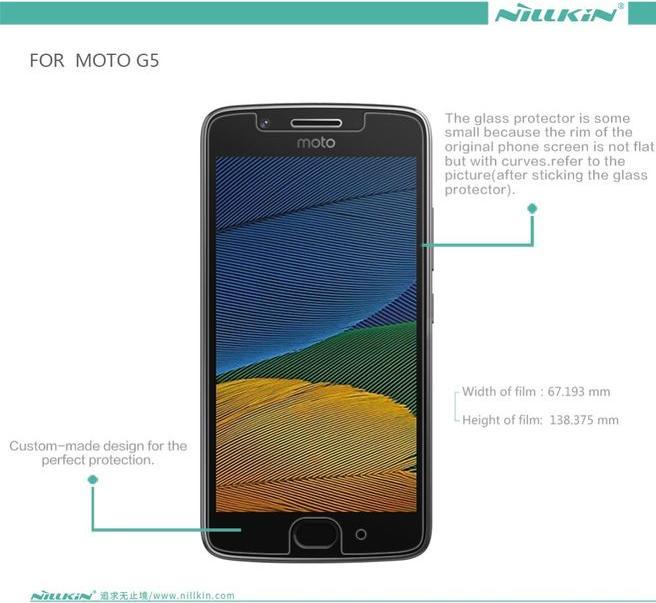 Immagine prodotto Nillkin Serie Super Clear Whole Set (1 Pezzo/i, Motorola Moto G5)