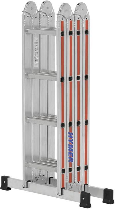 Actual product image Hymer-Leitern Multipurpose ladder 4043 size 4x4 (Stepladder, Single ladder)